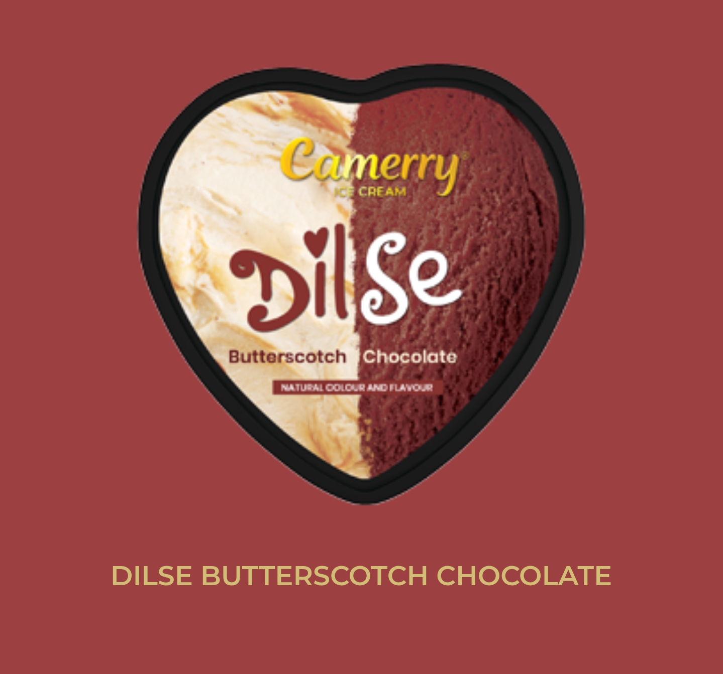 CM Dilse Heart Cassata Butterscotch Chocolate